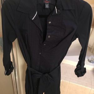 Tommy navy shirt dress
